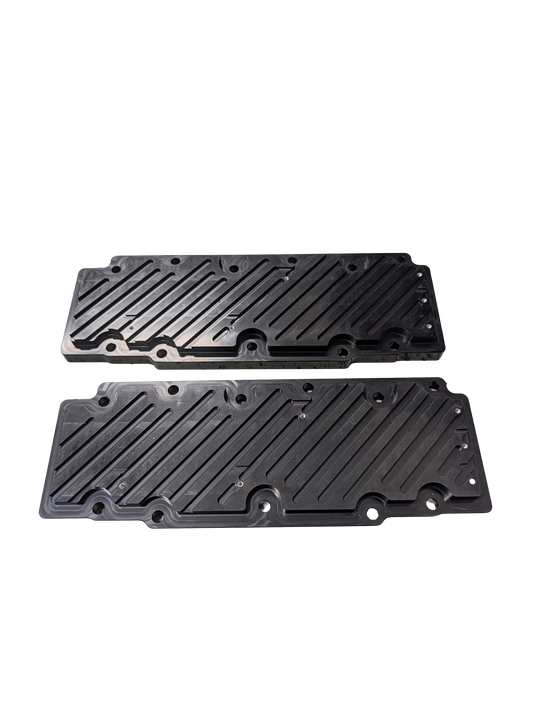 Porsche 911 Single-Plug Lower Valve Cover Set (Anodize Blem)